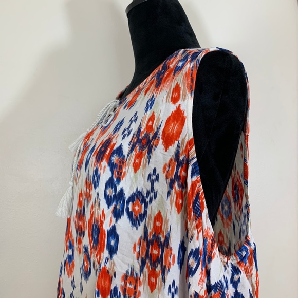 BLL New York Aztec pattern sleeveless dress 2X - Picture 6 of 8